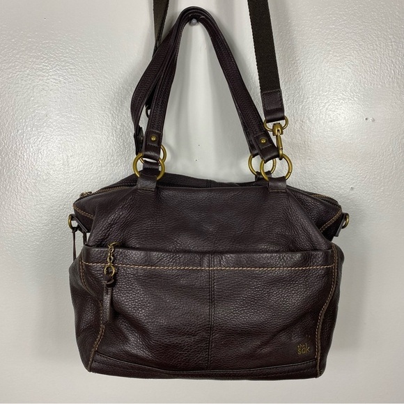 The Sak pebbled leather crossbody satchel - Picture 1 of 16